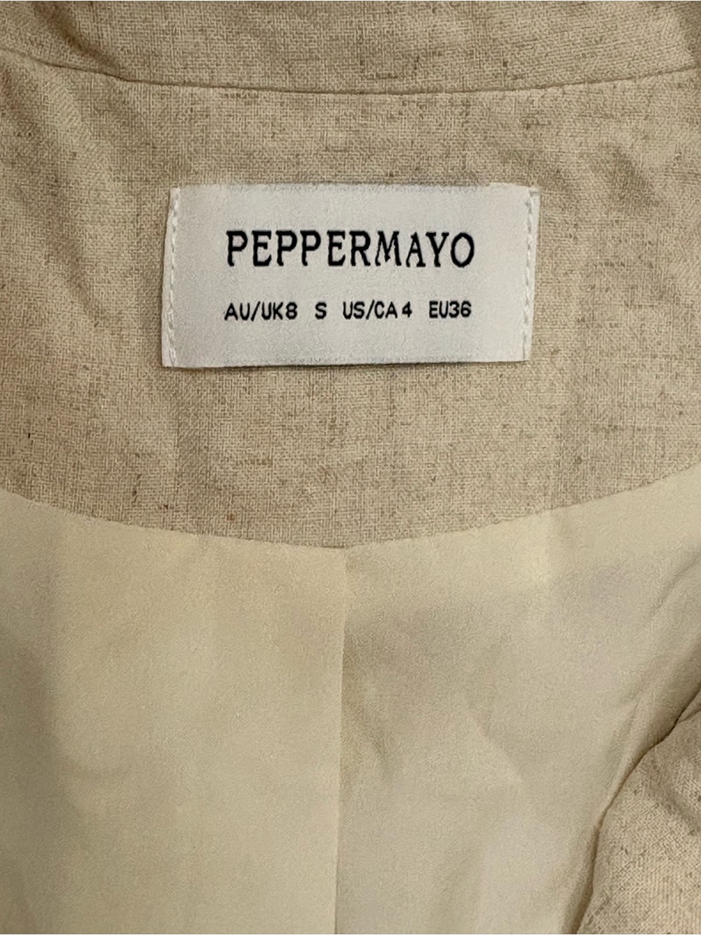 Peppermayo Russo Linen Mini Dress - Picture 4 of 11